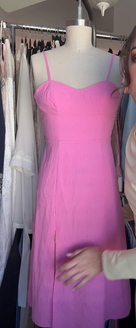 Pink Cotton Dress