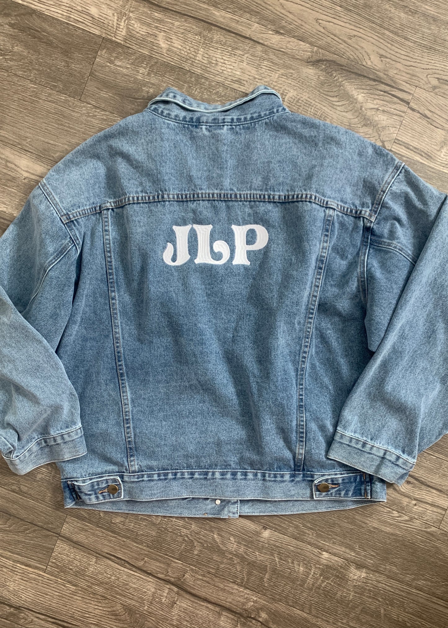 Embroidered Initials Jacket